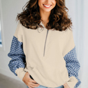  Love Kuza - Checkerboard Charm Pullover