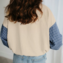  Love Kuza - Checkerboard Charm Pullover