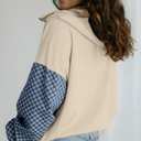  Love Kuza - Checkerboard Charm Pullover