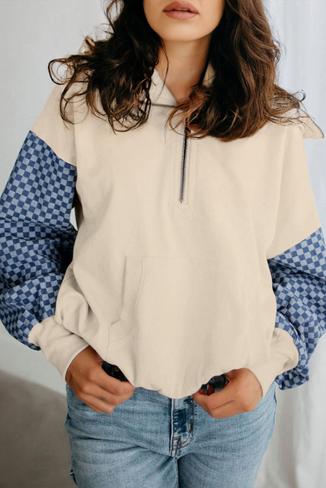 Love Kuza - Checkerboard Charm Pullover