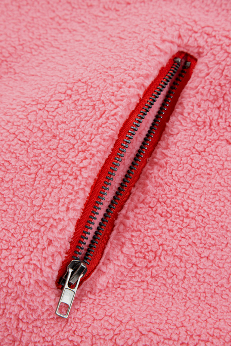 Love Kuza - Bubble Pop Cozy Fleece Quarter-Zip