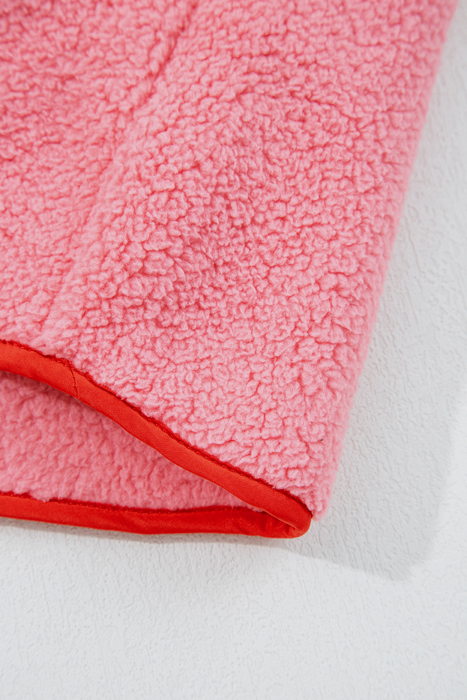 Love Kuza - Bubble Pop Cozy Fleece Quarter-Zip