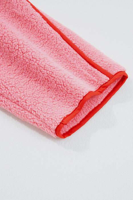 Love Kuza - Bubble Pop Cozy Fleece Quarter-Zip