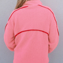  Love Kuza - Bubble Pop Cozy Fleece Quarter-Zip