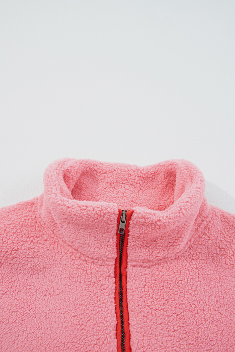 Love Kuza - Bubble Pop Cozy Fleece Quarter-Zip