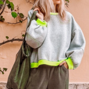  Love Kuza - Urban Neon Contrast Top