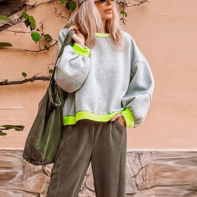 Love Kuza - Urban Neon Contrast Top