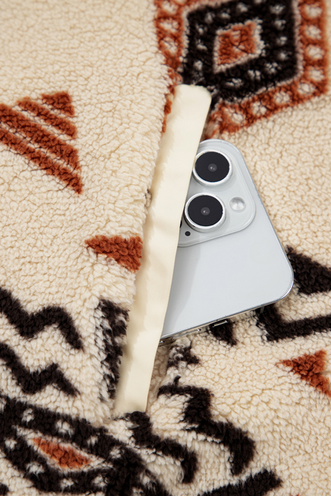 Love Kuza - Southwest Cozy Sherpa Pullover