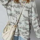  Love Kuza - Cozy Camo Oversize Sweatshirt