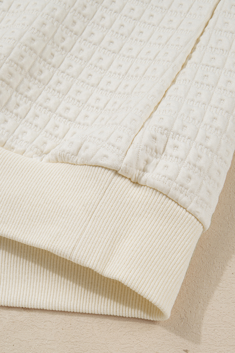 Love Kuza - Cloud Nine Waffle Pullover Sweater