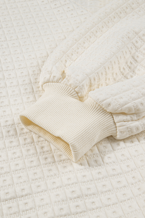 Love Kuza - Cloud Nine Waffle Pullover Sweater