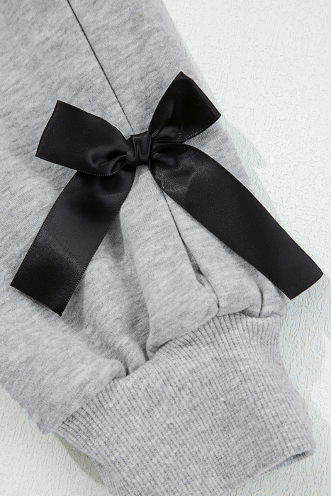 Love Kuza - Bow & Cozy Sweatshirt