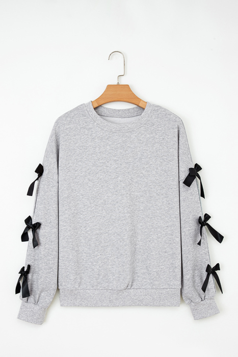 Love Kuza - Bow & Cozy Sweatshirt