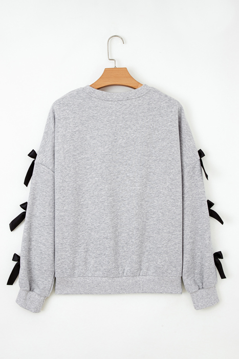 Love Kuza - Bow & Cozy Sweatshirt