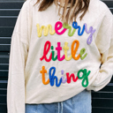  Love Kuza - Merry Little Thing Corded Sweatshirt