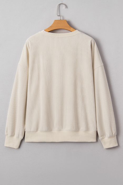 Love Kuza - Merry Little Thing Corded Sweatshirt
