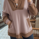  Love Kuza - Mocha Mist Waffle Hoodie