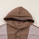  Love Kuza - Mocha Mist Waffle Hoodie