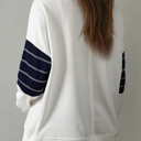  Love Kuza - Coastal Stripe Pocket Sweatshirt