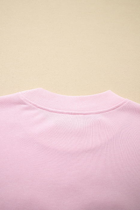 - Patchwork Heart Cozy Sweatshirt