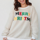  Love Kuza - Merry & Bright Sherpa Pullover