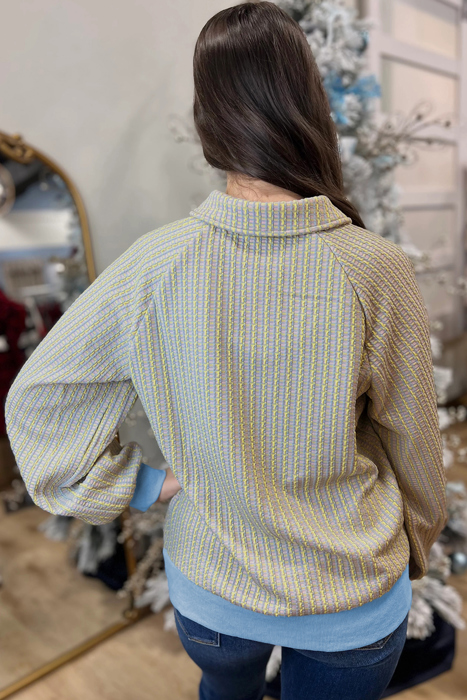 Love Kuza - Skyloom Heritage Henley Pullover