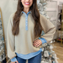  Love Kuza - Skyloom Heritage Henley Pullover