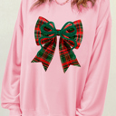  Love Kuza - Plaid Ribbon Cheer Sweatshirt