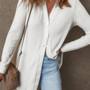  Love Kuza - Frost Glow Ribbed Cardigan