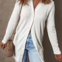  Love Kuza - Frost Glow Ribbed Cardigan
