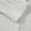  Love Kuza - Frost Glow Ribbed Cardigan