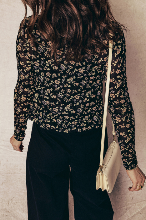 Love Kuza - Midnight Meadow Mesh Duo (2pc Set)