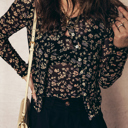  Love Kuza - Midnight Meadow Mesh Duo (2pc Set)