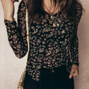  Love Kuza - Midnight Meadow Mesh Duo (2pc Set)