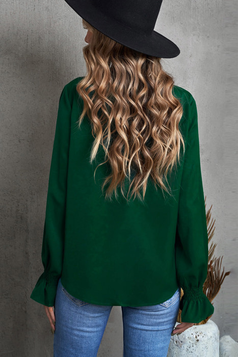 Love Kuza - Evergreen Charm Blouse