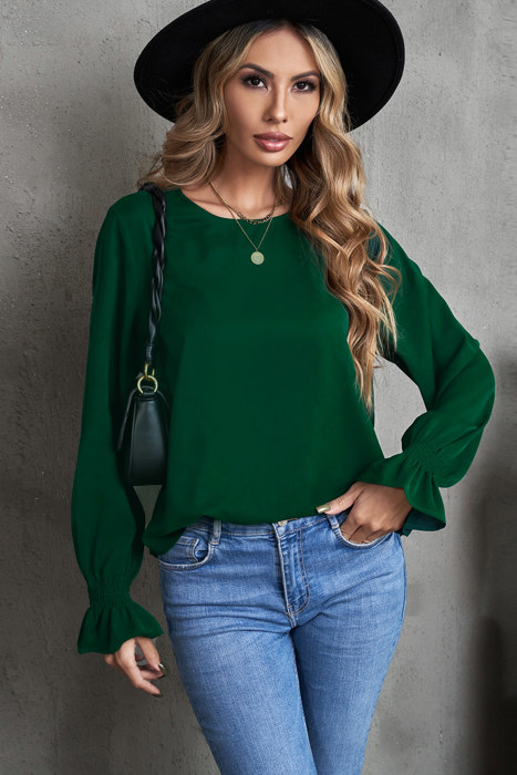 Love Kuza - Evergreen Charm Blouse