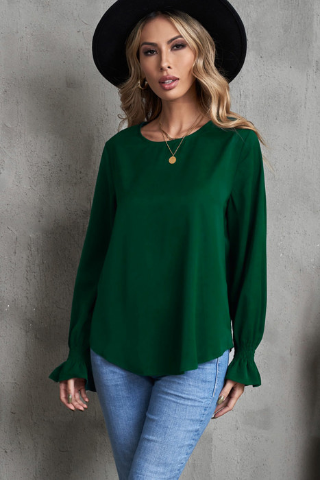 Love Kuza - Evergreen Charm Blouse
