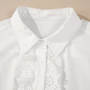  Love Kuza - Garden Lace Ruffle Blouse