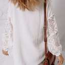  Love Kuza - Lace Whisper Button-Up