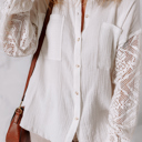  Love Kuza - Lace Whisper Button-Up