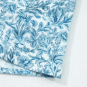  Love Kuza - Blue Garden Charm Blouse