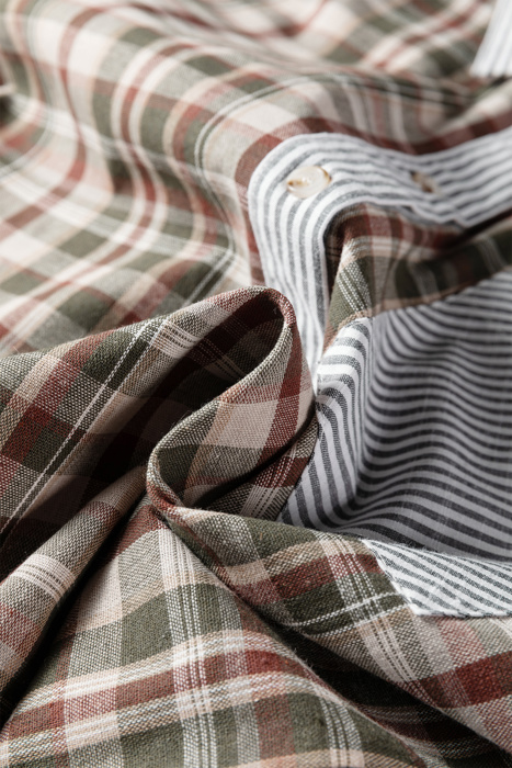 Love Kuza - Harvest Haze Patchwork Plaid Shirt