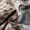  Love Kuza - Harvest Haze Patchwork Plaid Shirt