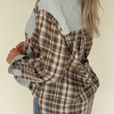  Love Kuza - Harvest Haze Patchwork Plaid Shirt
