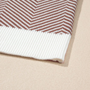  Love Kuza - Cocoa Chevron Charm Cardigan