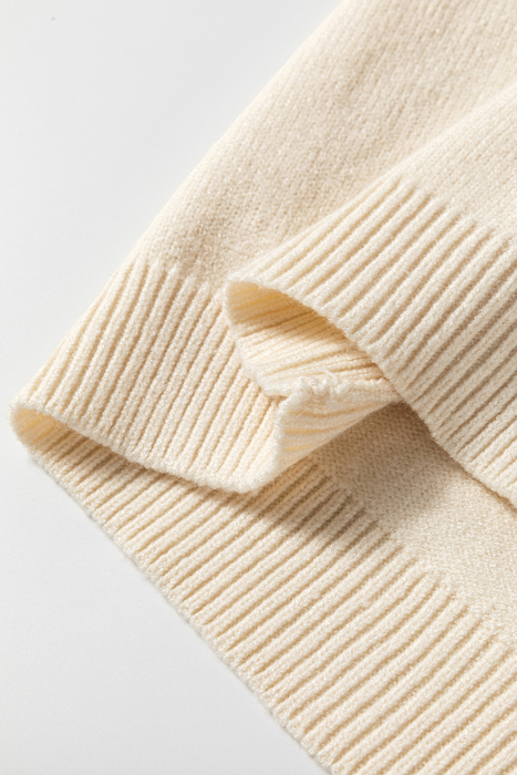 Love Kuza - Ivory Glow Cable Cardigan
