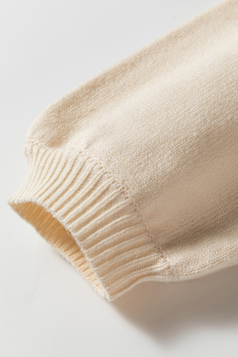 Love Kuza - Ivory Glow Cable Cardigan