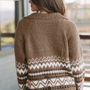  Love Kuza - Alpine Hearth Zip Sweater