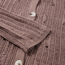  Love Kuza - Mocha Drift Knit Cardigan