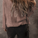  Love Kuza - Mocha Drift Knit Cardigan